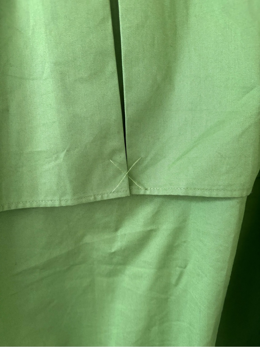 Talbots Green Boxy Cape Jacket - Bright Green - Picture 5 of 6